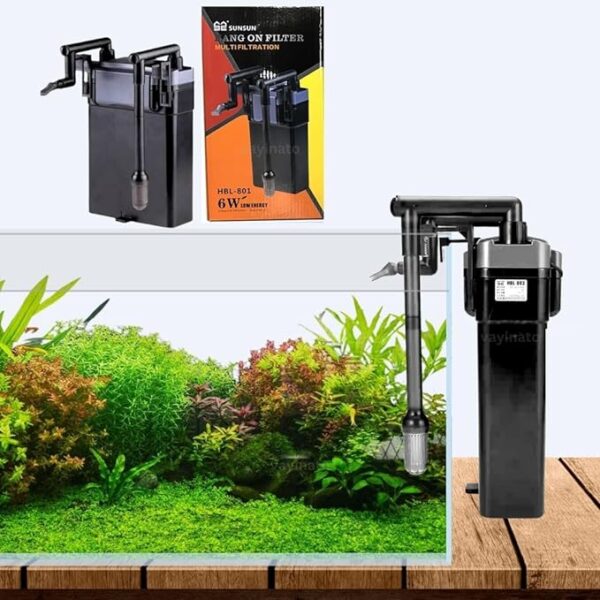 SunSun HBL 801 External Hang On Canister Filter - Image 2