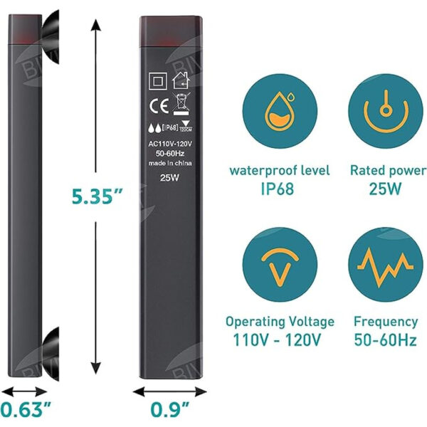 Dophin Ultra-Compact Mini-Heater AH-1001 | 25 W - Image 5