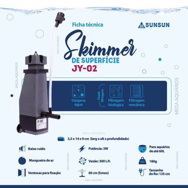 SunSun JY-02 Surface Skimmer - Image 4