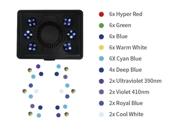 Maxspect Jump MJ-L165 Marine LED Light - Image 6