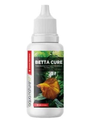 AquaNature Betta Cure Treats Bacterial & Fungal Infection For Betta Fish Tank 30ml